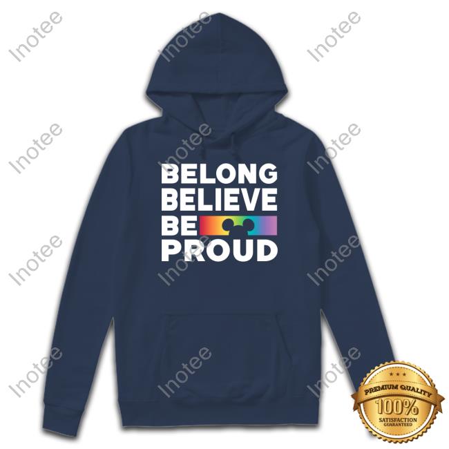 Kohls Joins Target Belong Believe Be Proud Pride Tee Shirt