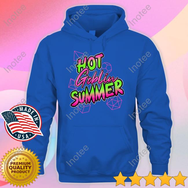 Printinkling Hot Goblin Summer New Shirt Hot Goblin Summer Long Sleeve Tee Shirt