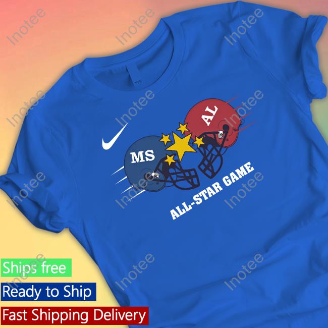 Suntarine Perkins Wearing All-Star Game Mississippi Alabama Sweatshirt Lane Kiffin Ole Miss Rebels Football