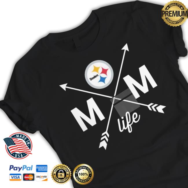 Arrow Pittsburgh Steelers Mom Life shirt