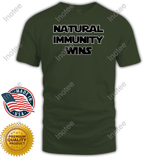 Rizza Islam Merch Natural Immunity Wins T Shirt