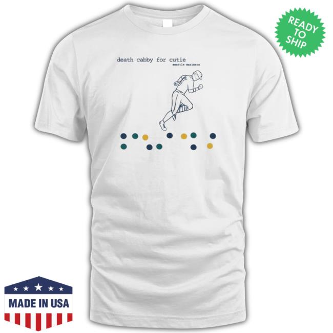 Official Death Cab For Cutie Seattle Mariners Shirt