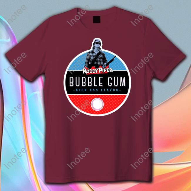 Roddy Piper Bubble Gum Kickass Flavor Long Sleeve T Shirt