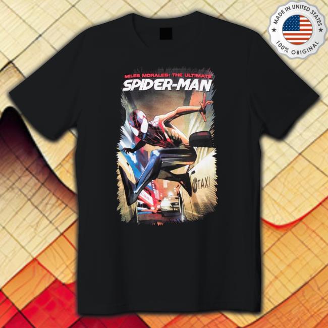 Marvel Miles Moralesthe Ultimate Spider-Man Cover shirt