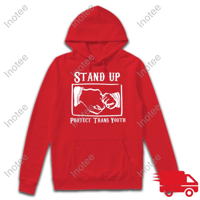Siriusxmhits1 Stand Up Protect Trans Youth Hoodie