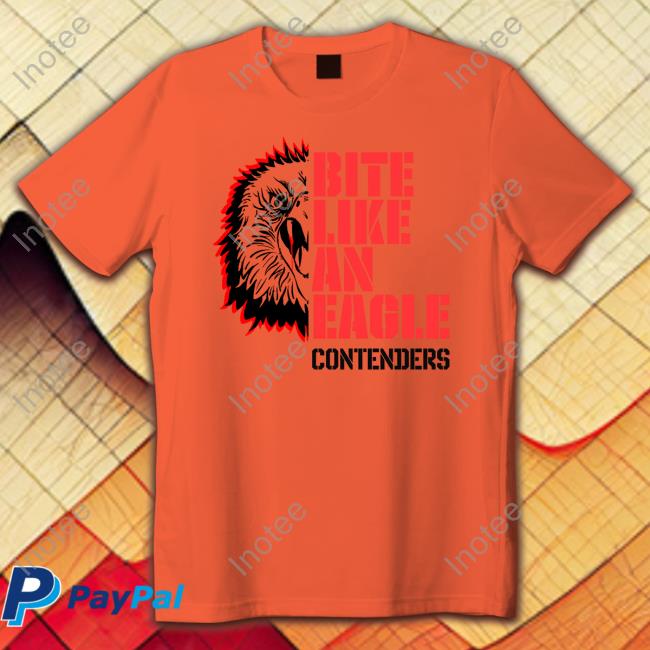 Kyle Brandt Wearing Cobra Kai Bite Like An Eagle Contenders Shirt Cobra Kai Bite Like An Eagle Contenders Shirt
