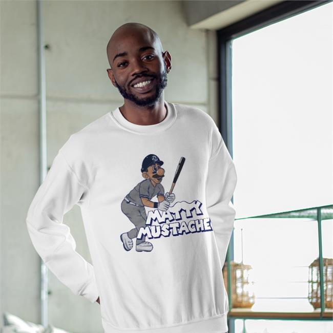 Matty Mustache Sweatshirt