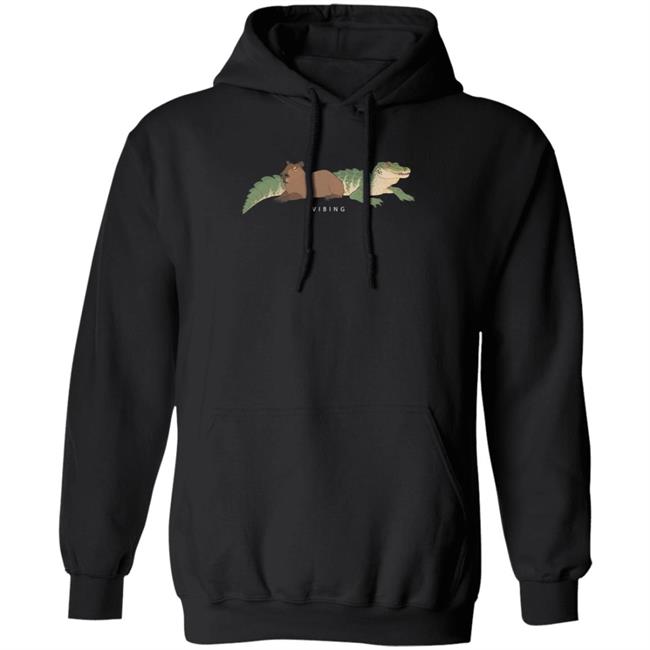 Capybara Vibing Hoodie Gators Daily Store Capybara Shirt Hoodie Sweatshirt Capybara Vibing Hoodie Gators Daily Store Capybara Shirt Hoodie Sweatshirt