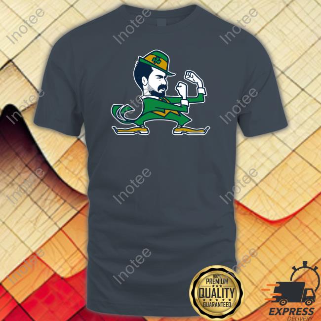 Barstoolbigcat Notre Dame Leprechaun Fighting Irish Long Sleeve T Shirt Big Cat
