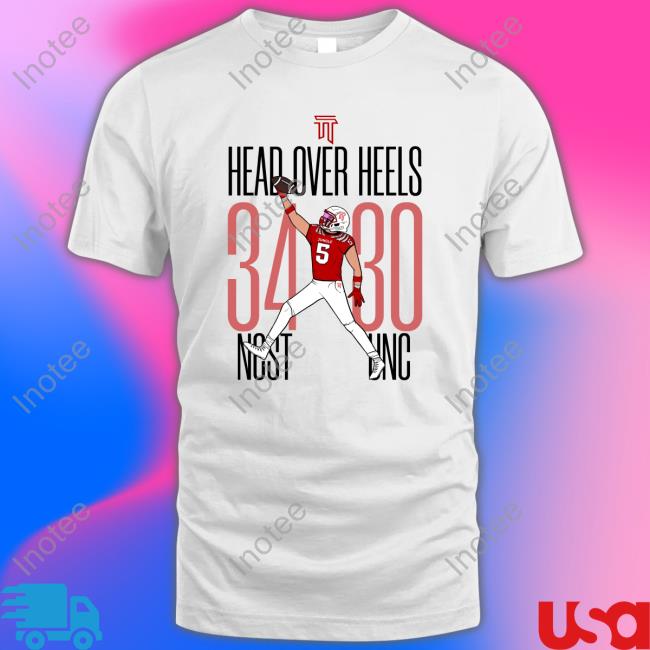Head Over Heels Ncst Unc Tee Shirt Thayer Thomas