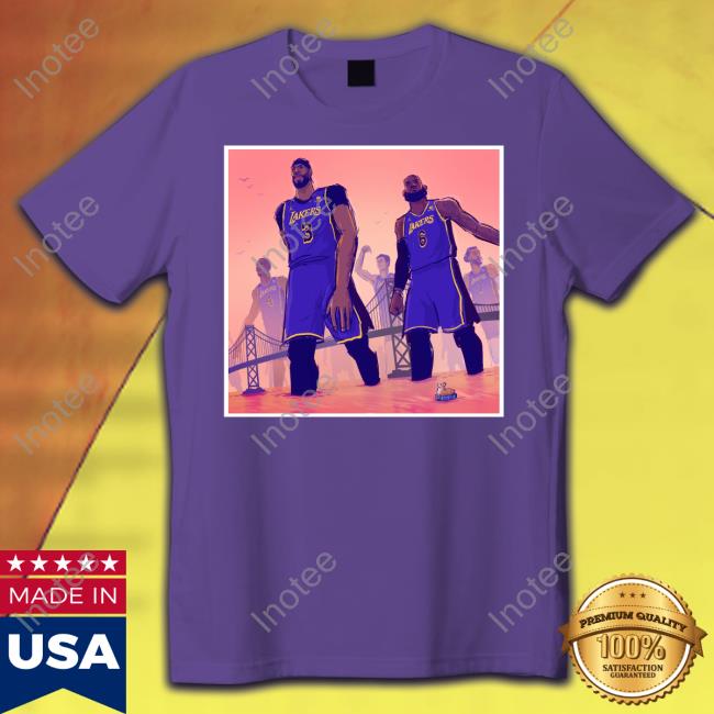 Los Angeles Lakers Battle With The Bay New Shirt