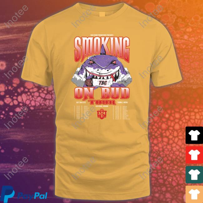 Errol Spence Esj Smoking On Bud Tour Sweatshirt