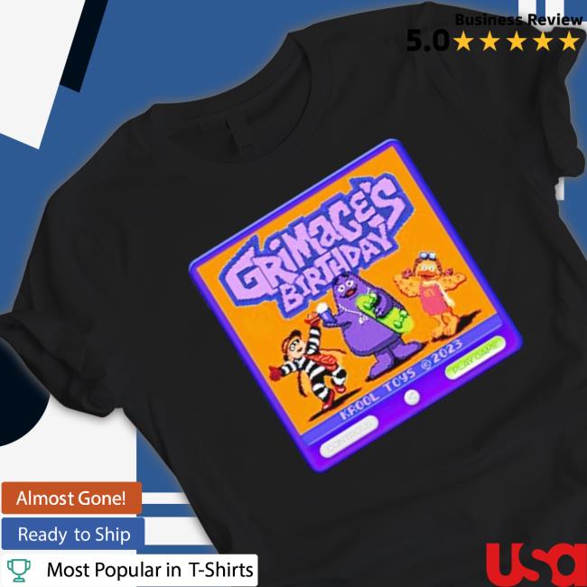 Game For Grimaces Birthday T-Shirt