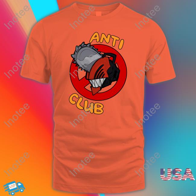 Japanese Chain Saw Man Anti Club Long Sleeve T Shirt Lavelis