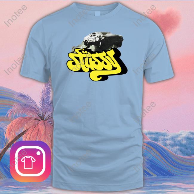 Car Stussy Long Sleeve T Shirt