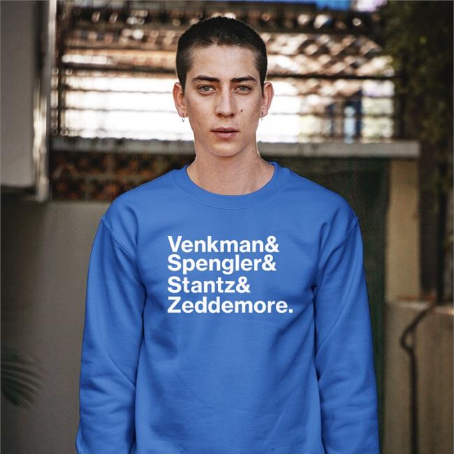Venkman Spengler Stantz Zeddemore Shirt Baseball Chickie