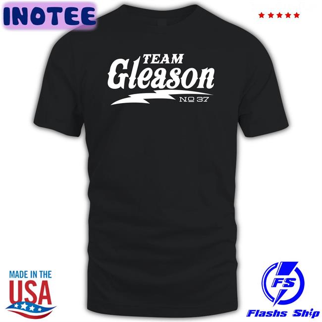 Team Gleason No 37 Shirts