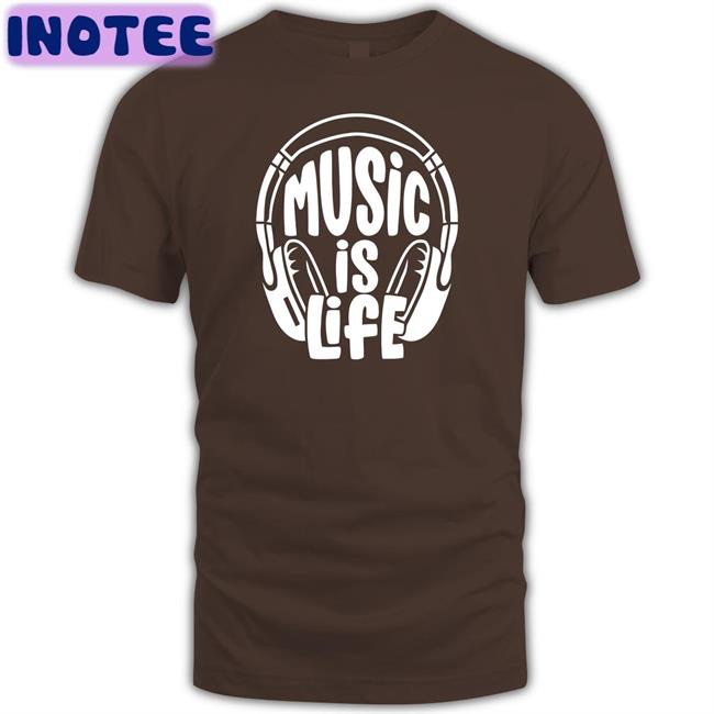 Power In Black Store Music Is Life T Shirts