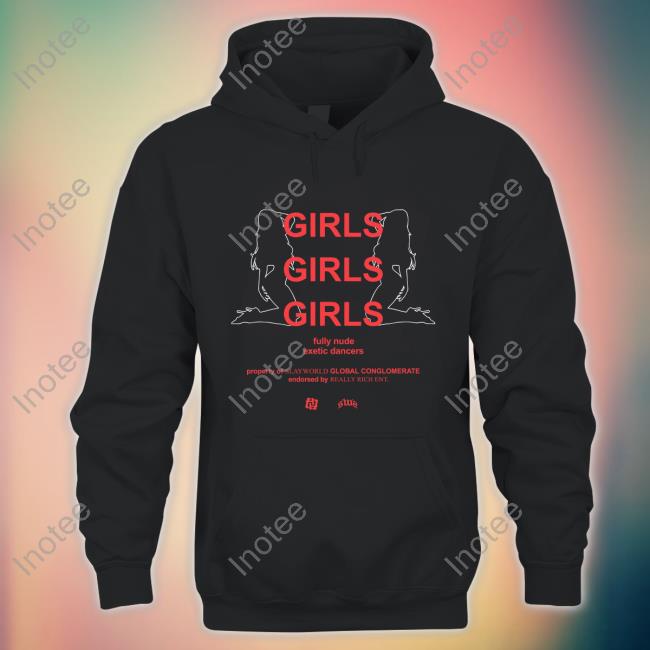 RR Kankan Merch Girls Girls Girls Fully Nude Exotic Dancers T Shirt
