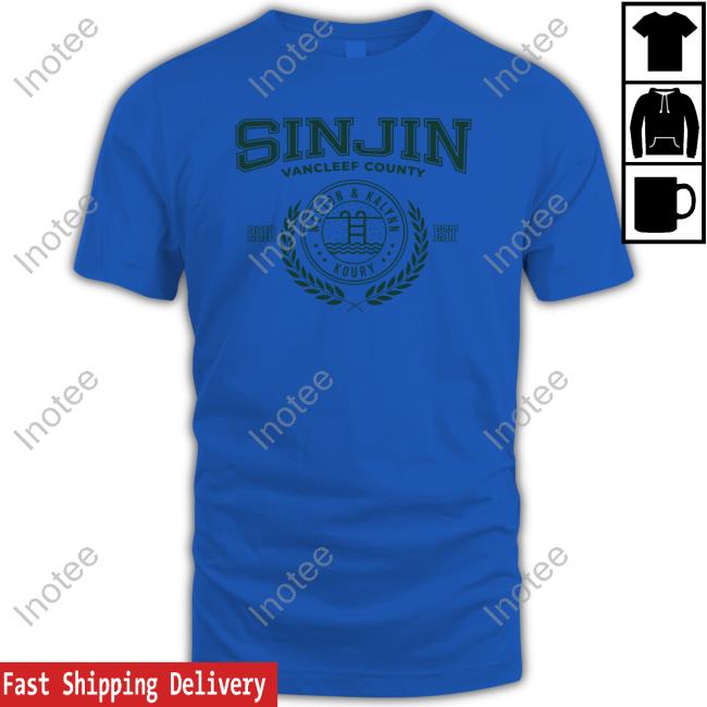 Sinjindrowning Merch Sinjin Vancleef County Weston And Kalynn Koury 2018 Est Sweatshirt