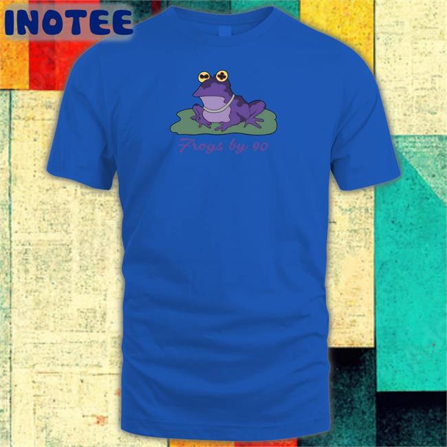 Max Duggan Wearing Frogs By 90 Hypnotoad Shirt Frogs By 90 Hypnotoad T Shirt
