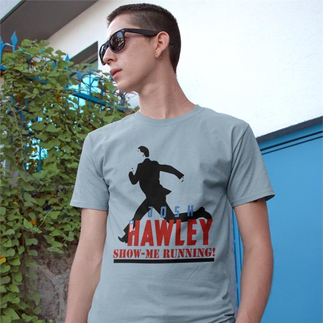 Funny Josh Hawley Show Me Running Tees