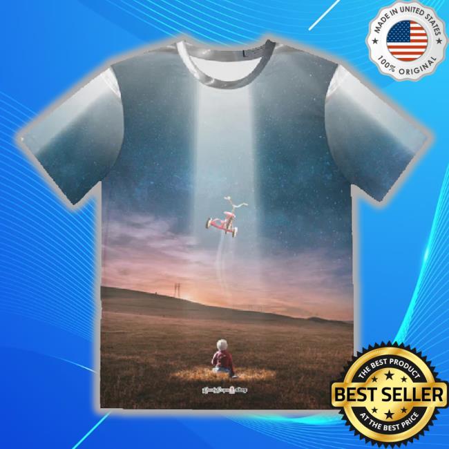 Ufo T-Shirt, Men's Polyester 3D Shirts