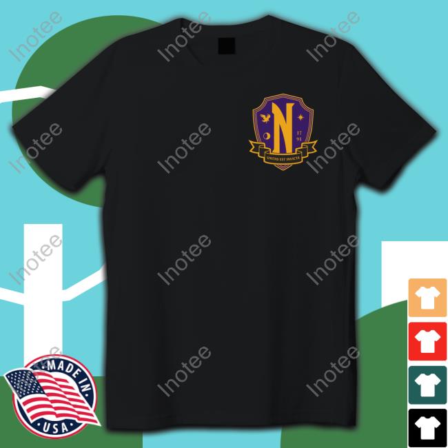 Nevermore Academy Merch Wednesday Academy Shirt