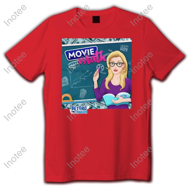 Grace Randolph Movie Math T Shirt Movie Math Animated Tee Shirt