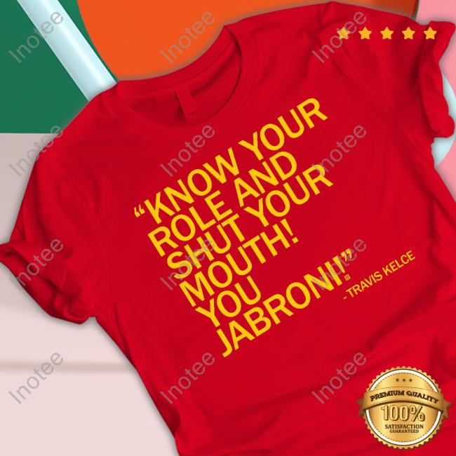 Know Your Role And Shut Your Mouth You Jabroni Crewneck Sweatshirt
