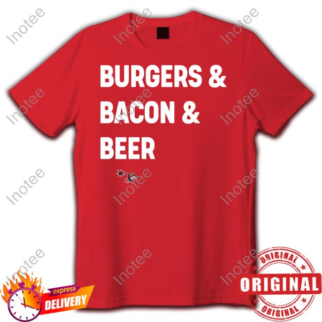 Burgers Bacon Beer Killer Burger Hoodied Sweatshirt LaMike james