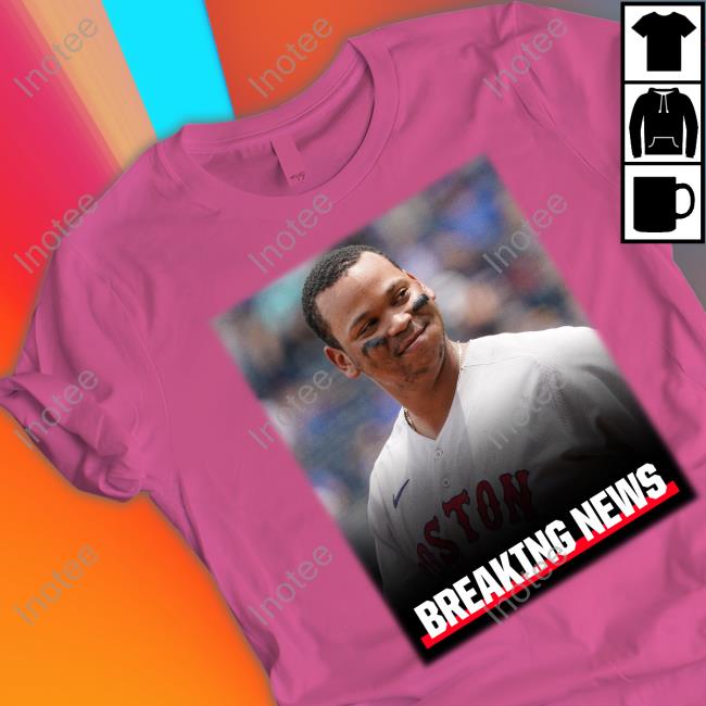 Devers Breaking New Tee