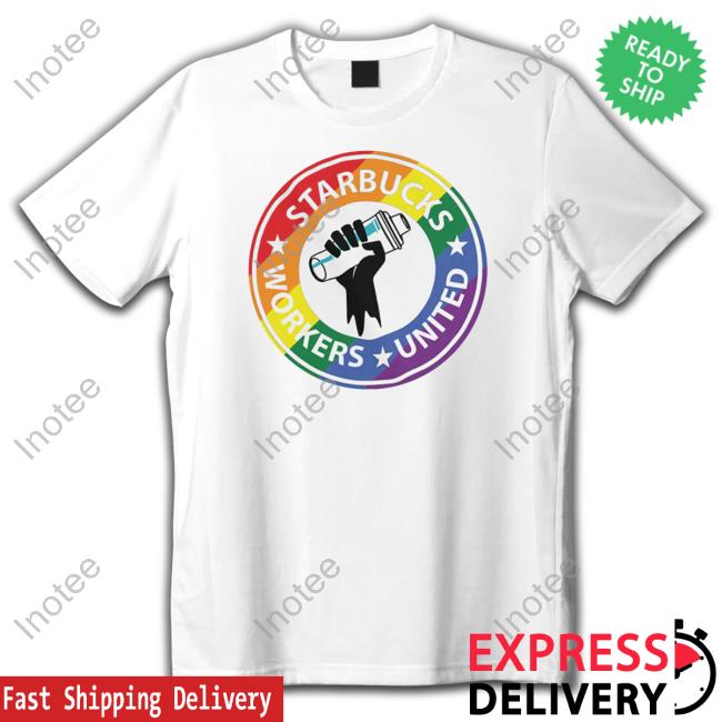 Starbucks Workers United Pride Logo Hoodie