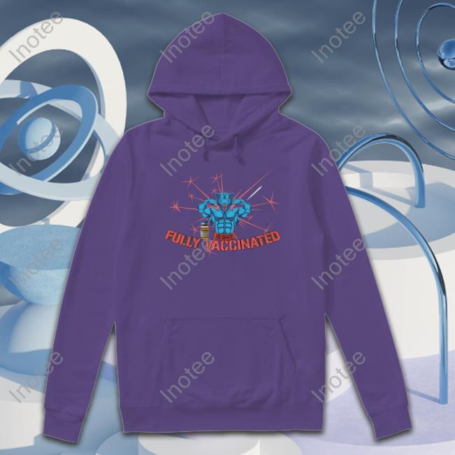 Unprofessionalapparel Merch Fully Vaccinated Text Shirt Unprofessionalapparel Merch Fully Vaccinated Text Tee