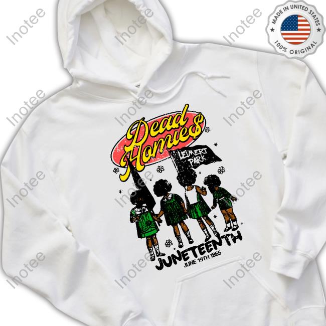 Avenuethirstyp Dead Homies Leimert Park Juneteenth Hoodie