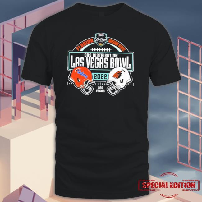 Ncaa Official Florida Gators Vs Oregon State Beavers 2022 Las Vegas Bowl Match Up Shirt