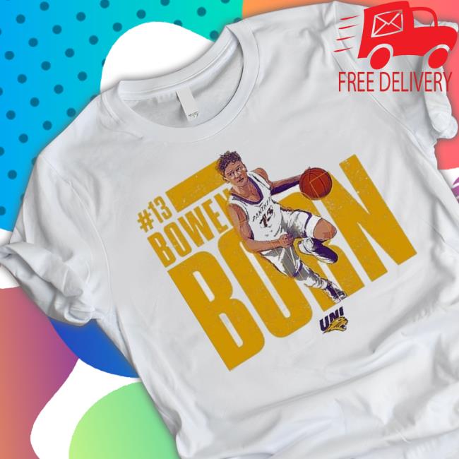 Northern Iowa Panthers Ncaa Men’S Basketball Bowen Born Shirt