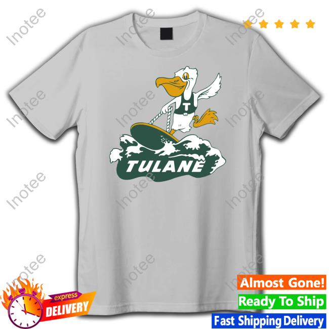 Vintage Surfing Tulane Long Sleeve T Shirt