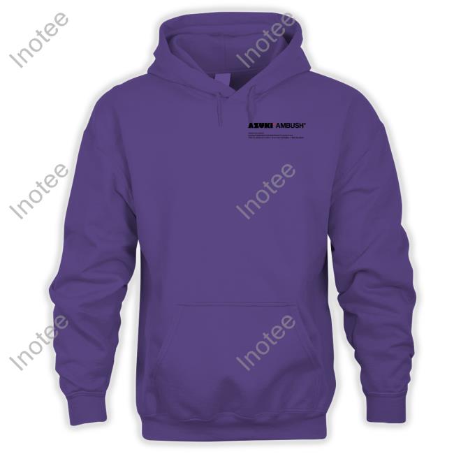 Azuki X Ambush Hoodie Sweatshirt Azuki Merch Azuki X Ambush Shirts
