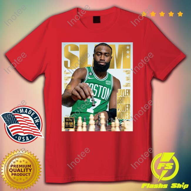 Slam Jaylen Brown Power Mover Shirts Slam Jaylen Brown Power Mover Shirt
