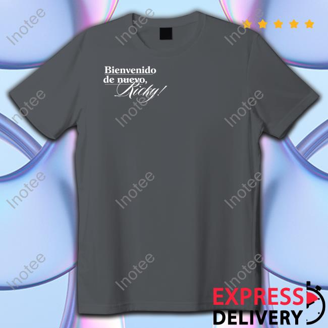 Donovan Mitchell Bienvenido De Nuevo Ricky Long Sleeve Tee Shirt