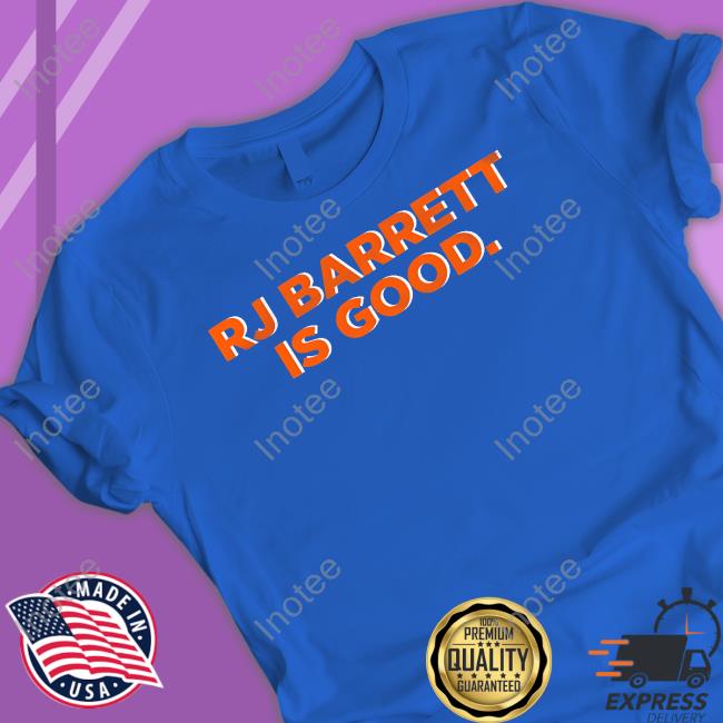 Rj Barrett Is Good Hooded Sweatshirt
