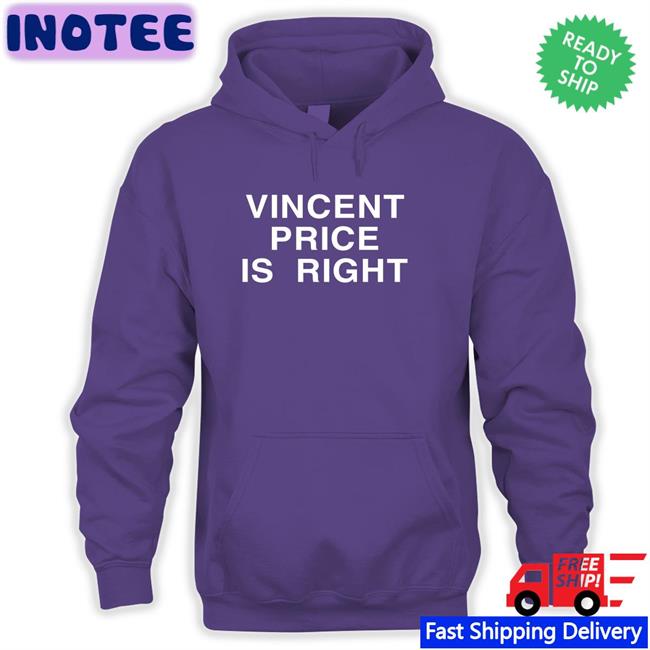 Frank Is Wearing A Vincent Price Is Right Shirt