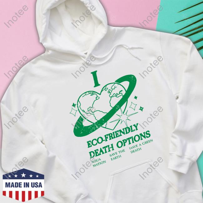Caitlin Doughty Updates I Heart Eco-Friendly Death Options Sweatshirt