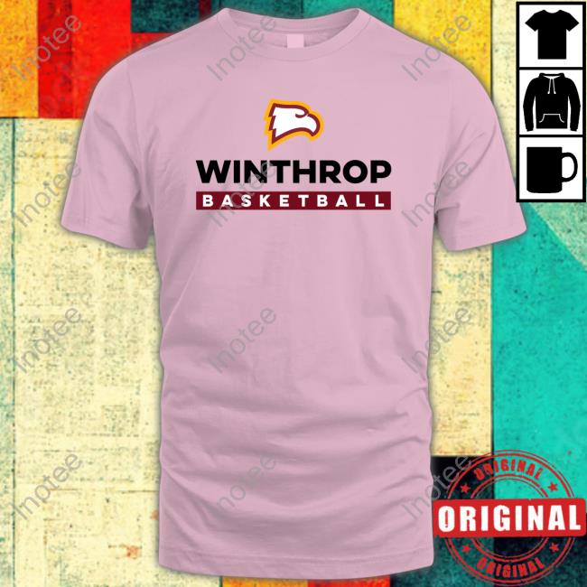 Winthrop_Mbb Mark Prosser Wearing Winthrop Basketball Shirts