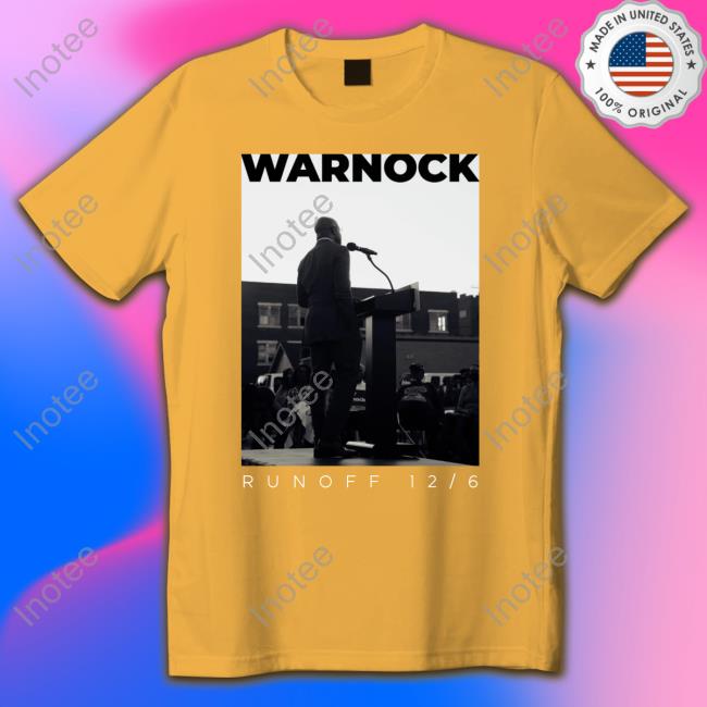 Warnock For Georgia Merch Warnock Runoff 12/6 Hoodie Sweatshirt