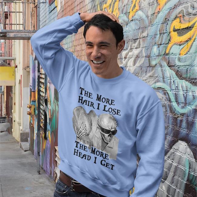 Boomer Core The More Hair I Lose The More Head I Get Shirts Babyboomercore