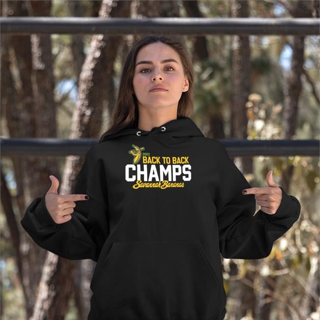 Back To Back Champs Savannah Bananas T Shirts
