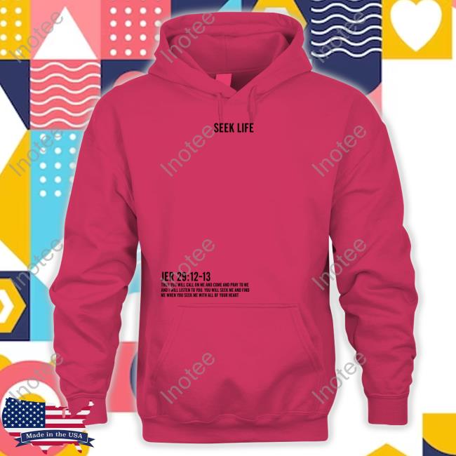 Terence Crawford Seek Life Jer 29 12-13 Long Sleeve T Shirt