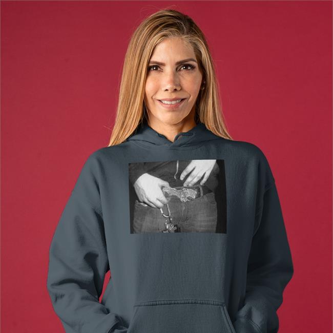 Marti Frank's Bestie Black Bat Buckle Shirt